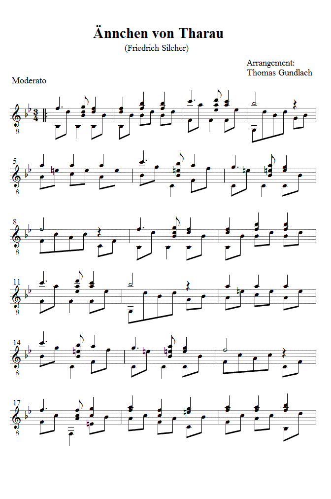 &Auml;nnchen von Tharau