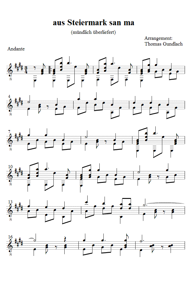 aus Steiermark san ma