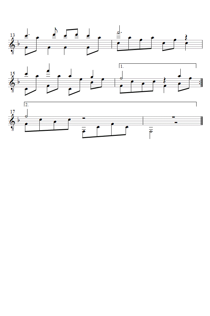 es taget vor dem Walde