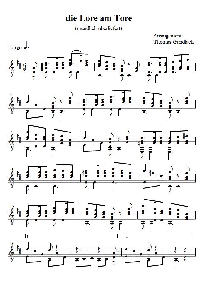 die Lore am Tore