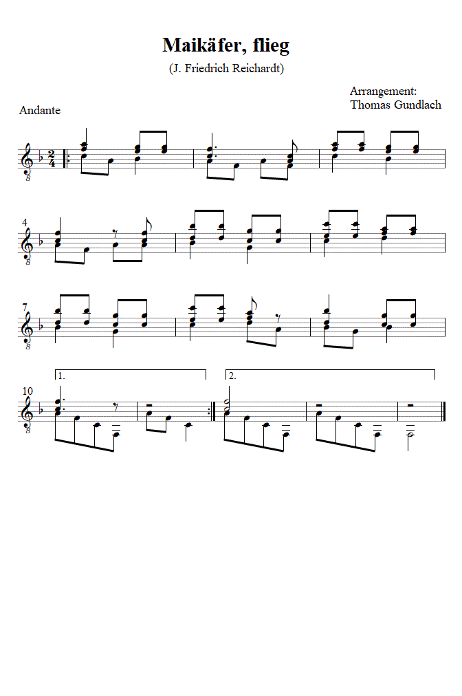 Maik&auml;fer, flieg