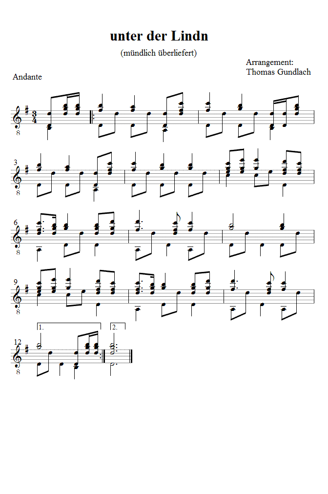 unter der Lindn