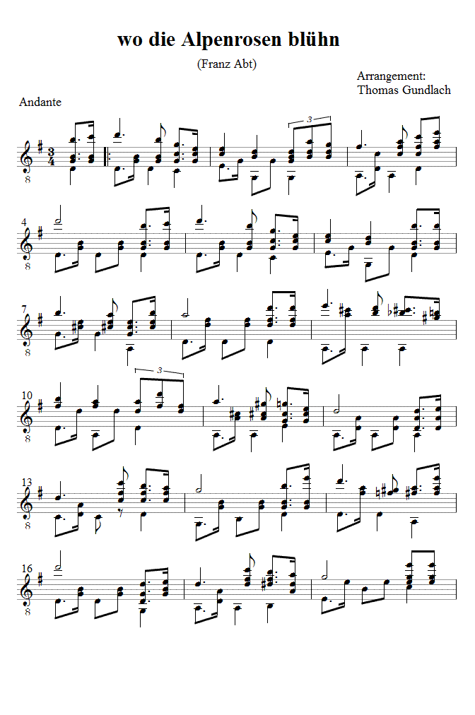 wo die Alpenrosen bl&uuml;hn