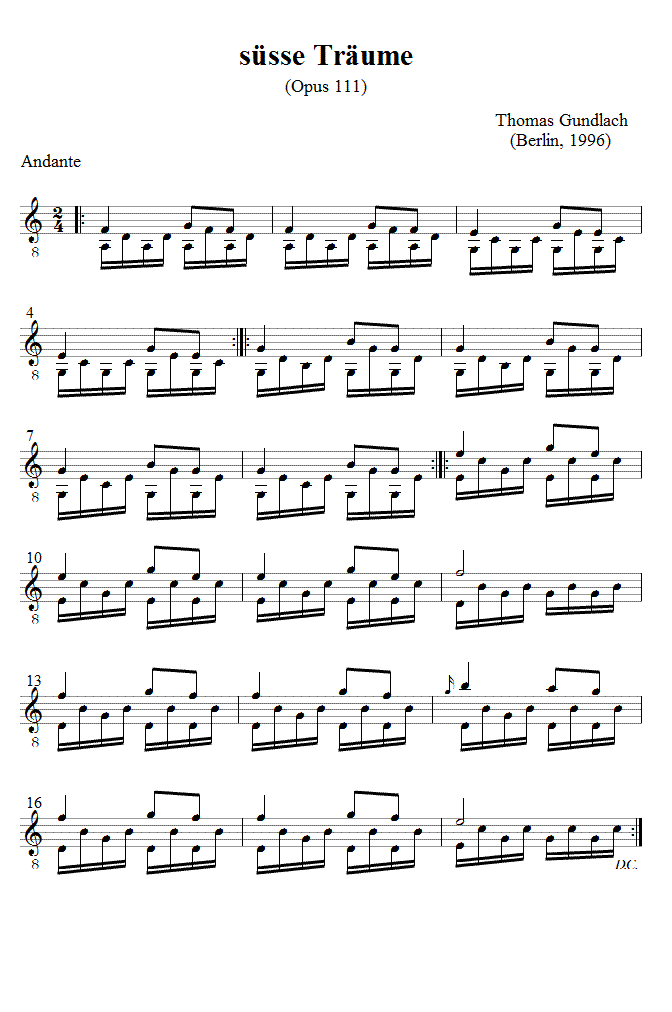 s&uuml;sse Tr&auml;ume